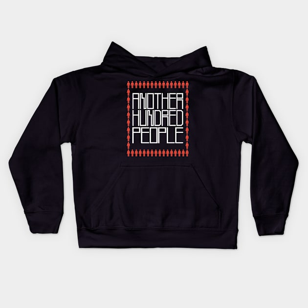 another hundred people Kids Hoodie by Roy’s art page